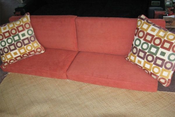 Cushions on Couch