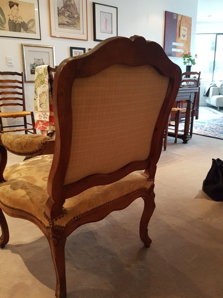 Back of Original Chair